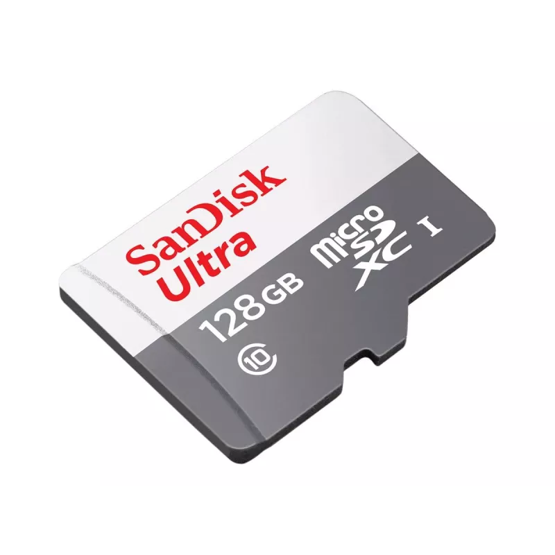 Flash-mälu SanDisk 128GB MicroSDXC UHS-I Class 10 SDSQUNR-128G-GN6TA