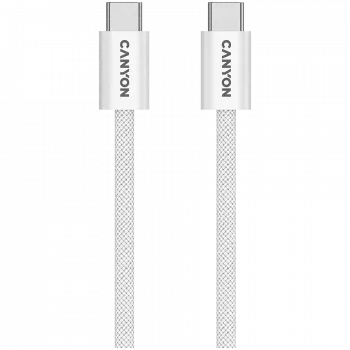 CANYON kaabel OnWire 60MG C-C 60W Magnet Punutud 1m Valge