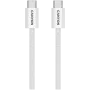 CANYON kaabel OnWire 60MG C-C 60W Magnet Punutud 1m Valge