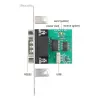 DeLOCK 90892 jadamuundur/kordaja/isolaator USB 2.0 RS-232 roheline roostevaba teras