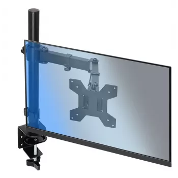 Lauamonitori kinnitus ESPERANZA ERW017 10–27-tollistele ekraanidele, kuni 8 kg, lauaklamber, VESA 75x75–100x100