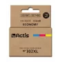 Actis KH-302CR tint (asendus HP 302XL F6U67AE jaoks; Premium; 21 ml; värviline)