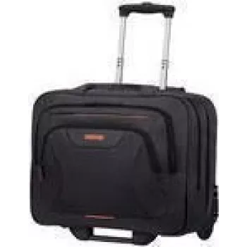 American Tourister At Work sülearvutikott 39,6 cm (15.6) portfell Must - Oranž (88533-1070)