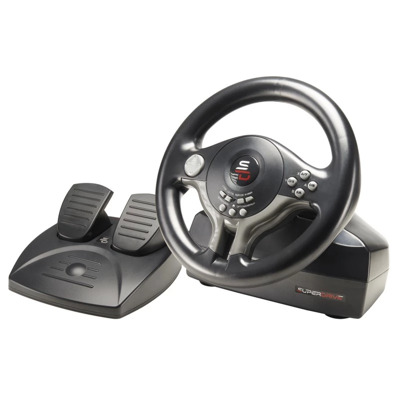 Rool + Pedaalid Subsonic SV200 Must Hall USB 180° pööre