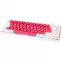 GAMIAC TKL69G SF mänguklaviatuur, Kailh Punane - valge/punane