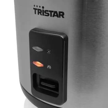 Riisikeetja Tristar RK-6147 — 1,5 L, 500 W, Must/Hõbedane