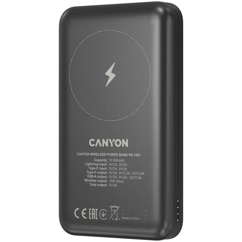 Kaasaskantav aku Canyon PB-1001 10000 mAh