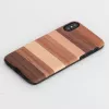 Nutitelefoni ümbris man and wood iPhone X/XS jaoks — must kaitseümbris