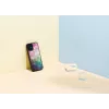 Kaitsev telefoniümbris iKins Apple iPhone 12 mini jaoks — vee-lille disain, must