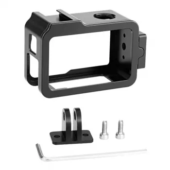 Metallkorpus Puluz DJI Osmo Action 4/3 jaoks külmkinga kinnitusega, mudel PU928B