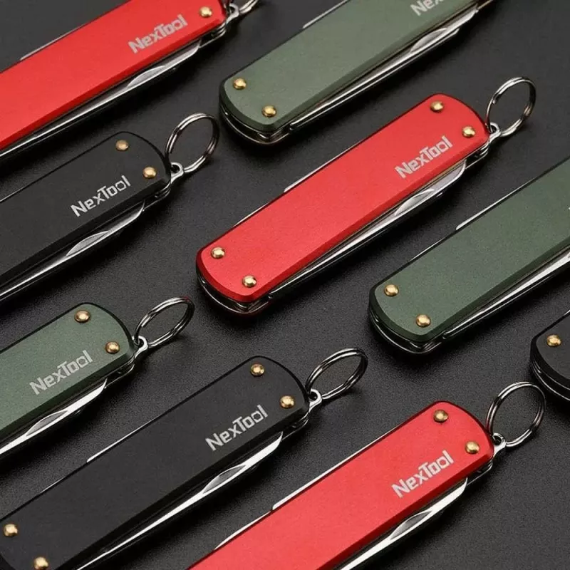 NexTool Mini Pocket Knife NE0142 4-in-1 punane
