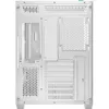 PC korpus DeepCool CG530 WH Midi Tower — ATX/Micro ATX/ITX, karastatud klaas, 2×3,5-tollist + 3×2,5-tollist pesa, toetab kuni 410 mm graafikakaarti