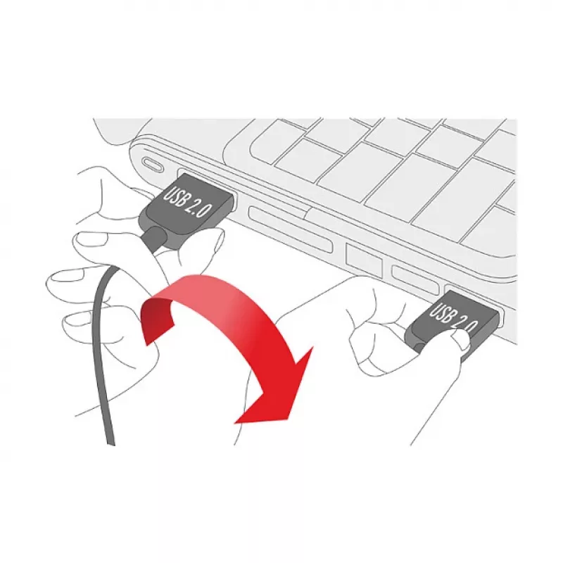 DELOCKi kaabel EASY-USB 2.0 tüüp-A pistik > USB 2.0 tüüp-Micro-B pistik 50 cm must