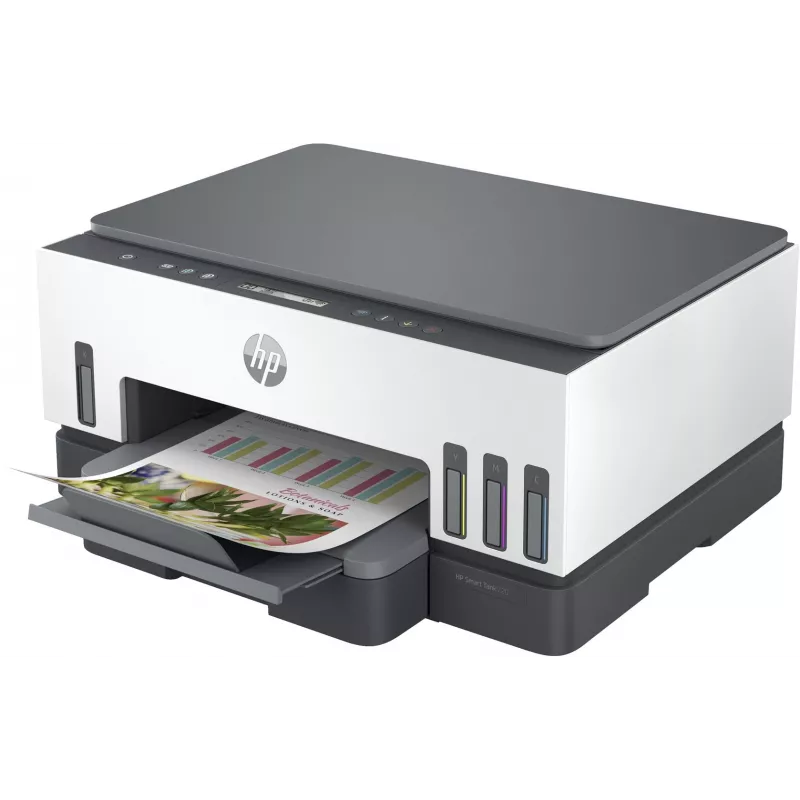 Multifunktsionaalne printer HP Smart Tank 720 — termoinkjet, värviline, A4, Wi‑Fi, dupleks, 4800x1200 dpi