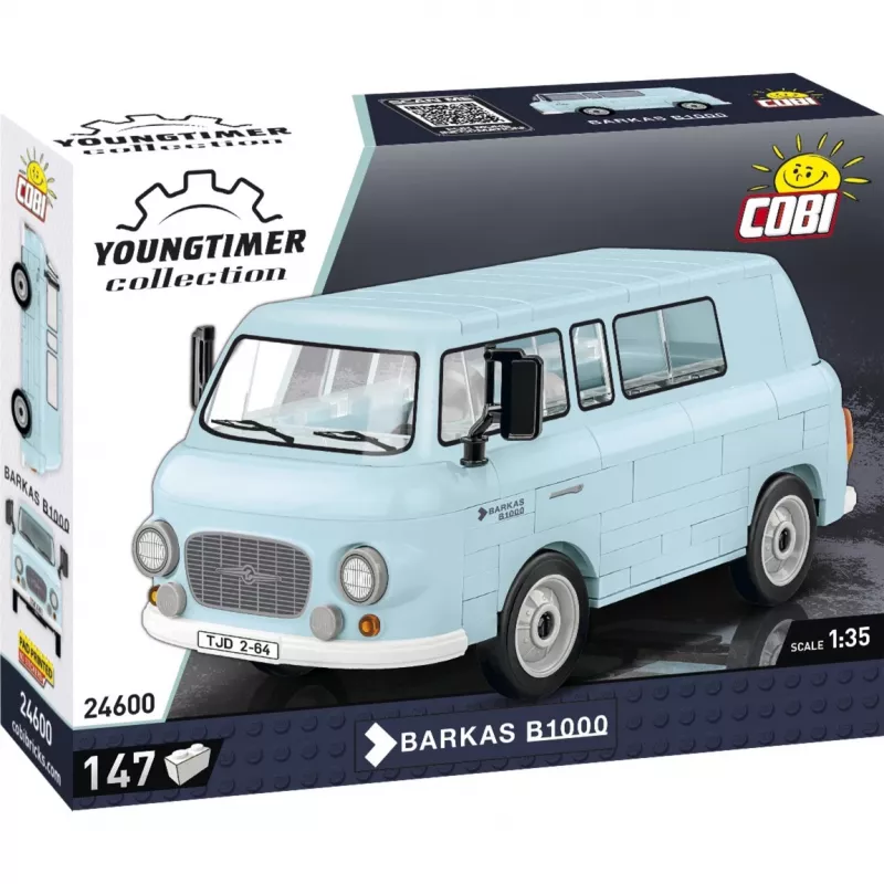 Ehitusmänguasi Cobi Barkas B1000 24600 mõõtkavas 1:35 mudelikomplekt, üksikasjalikud klotsid