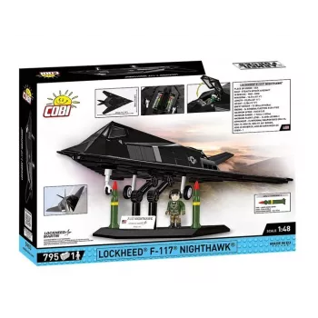 Lockheed F-117 Nighthawk mudelikomplekt (mõõtkavas 1:48)