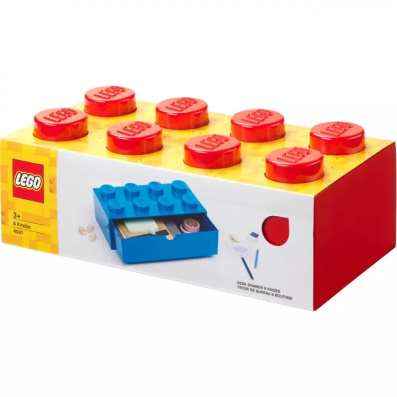 Lauasahtel LEGO 8, LEGO kaubamärk, punane