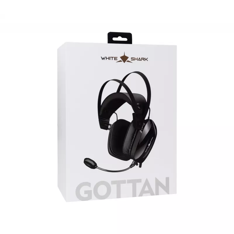 Kõrvaklapid White Shark GH-2446 Gottan Must
