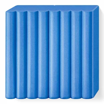 Modelleerimissavi FIMO effect sinine metallik – FIMO 8010-31, pehme polümeersavi modelleerimis- ja dekoratiivprojektideks
