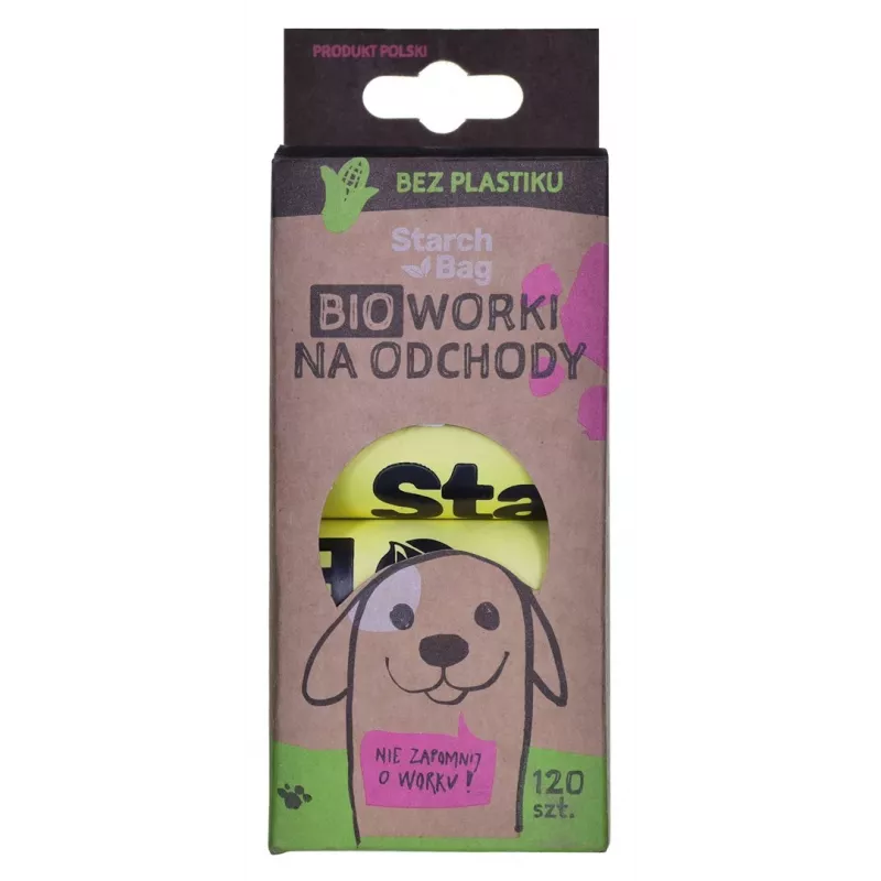 STARCH BAG - koerajäätmete kotid - 8 x 15