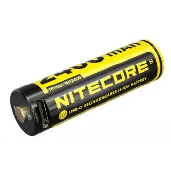 Taaslaetav Li-Ion AA 1,5 V akupakett Nitecore NH2400 2400 mAh — 4 tk pakend