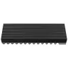Jahutusradiaator Jonsbo M.2-3 hall Must Hall 24.4mm 73mm 9.6mm