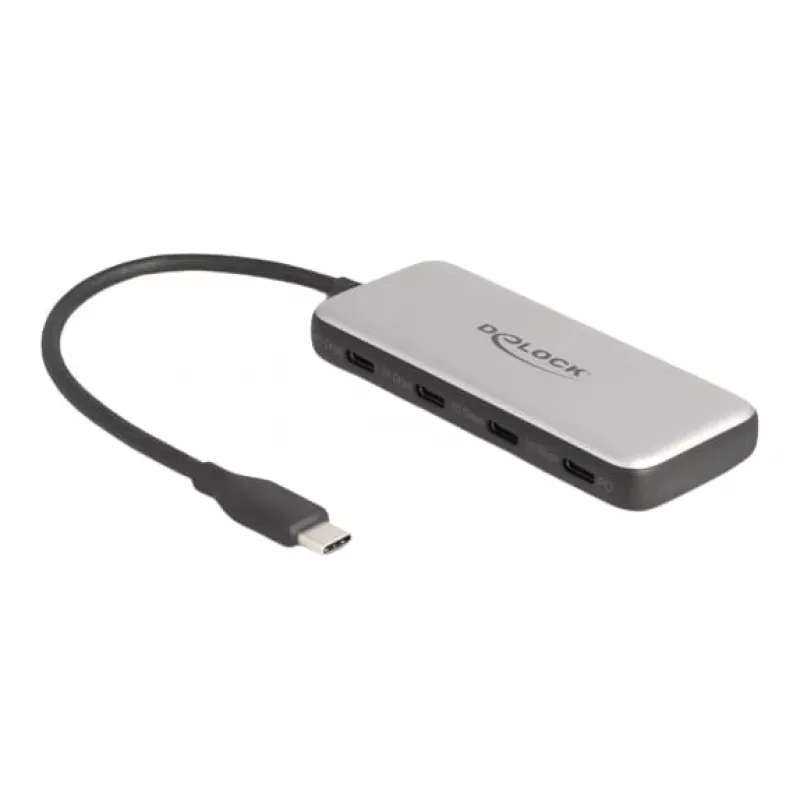 DeLOCK 64261 USB 3.2 Gen 1 USB-C jaotur 10000 Mbit/s Must Hall