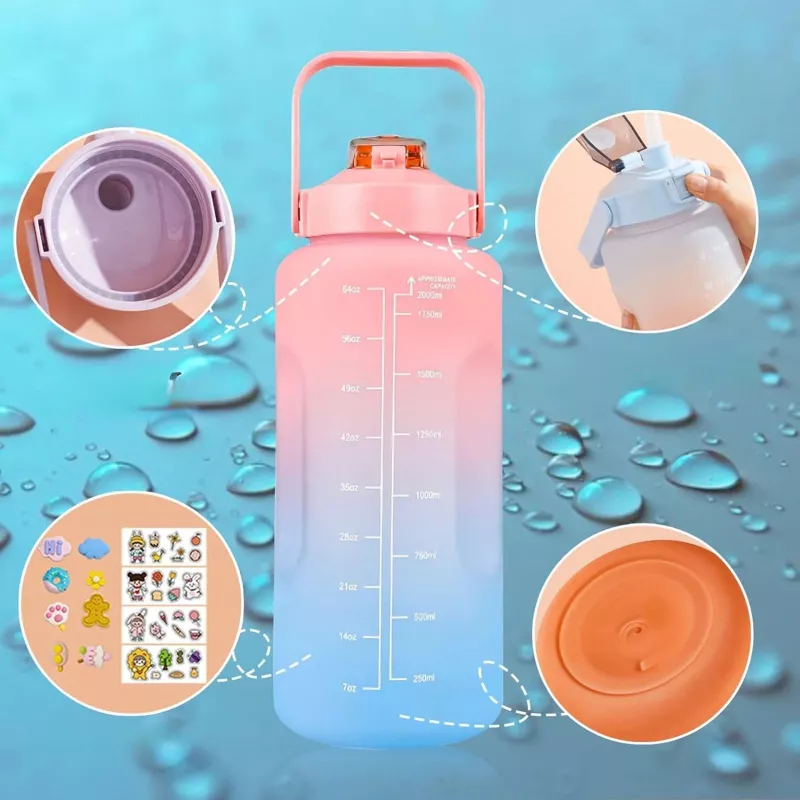 Extralink motiveeriv pudel, 2000 ml, roheline-lilla, BUT-190