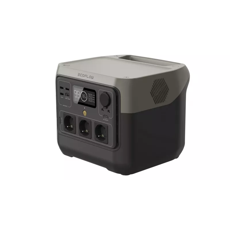 EcoFlow River 2 Pro kaasaskantav elektrijaam, liitiumraudfosfaat (LiFePO4), 800 W, 7,8 kg