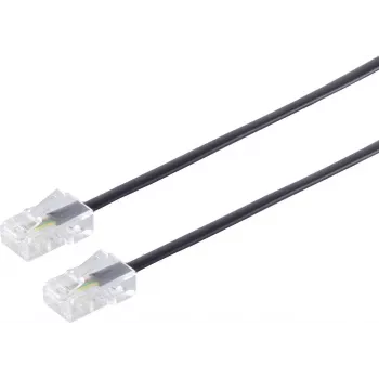 S/CONN 3m RJ45 must läbipaistev ShiverPeaks