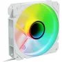 Korpuse ventilaator Sharkoon SHARK Mirror RGB PWM REVERSE 120 mm Valge, 500–1500 RPM, 99.52 m³/h, FDB