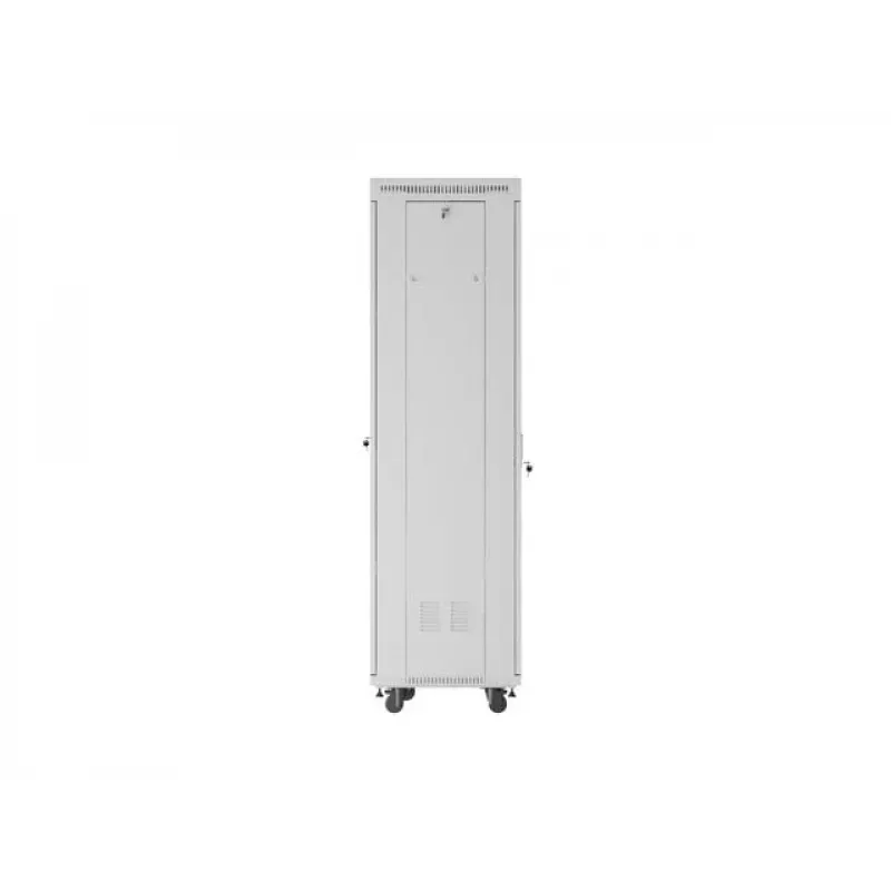 19-tolline 42U LANBERG püstine rack-kapp 600×600 mm hall klaasukse ja LCD-ga (lamepakend)