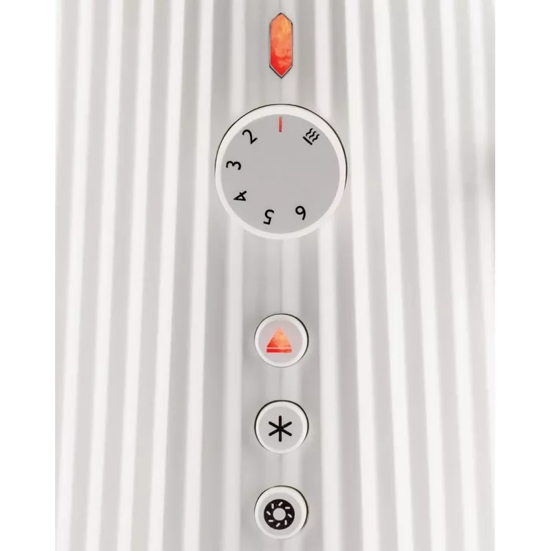 Röster Alessi MDL08B Must — Plissé disain, 6 pruunistusseadet, bagel/sulatamine/taaskuumutamine, 340×185×250 mm