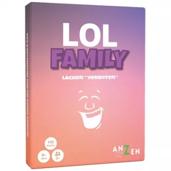 Kleepsuleht Anzen LOL FAMILY 'Lachen verboten' dekoratiivne kleebis mudel
