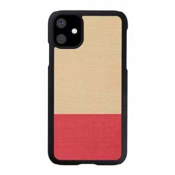 Nutitelefoni ümbris man and wood iPhone 11-le — must, kokkusobimatu disainiga