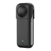 Silikoonkaitseümbris Puluz Insta360 X4-le — must, vastupidav disain
