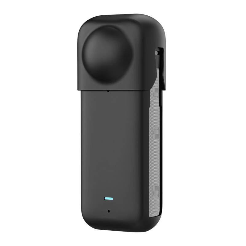 Silikoonkaitseümbris Puluz Insta360 X4-le — must, vastupidav disain
