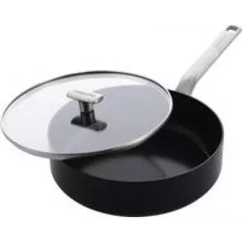 Praepann GreenPan CC007086-001 — universaalne ümmargune pann, 26 cm, must