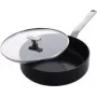 Praepann GreenPan CC007086-001 — universaalne ümmargune pann, 26 cm, must