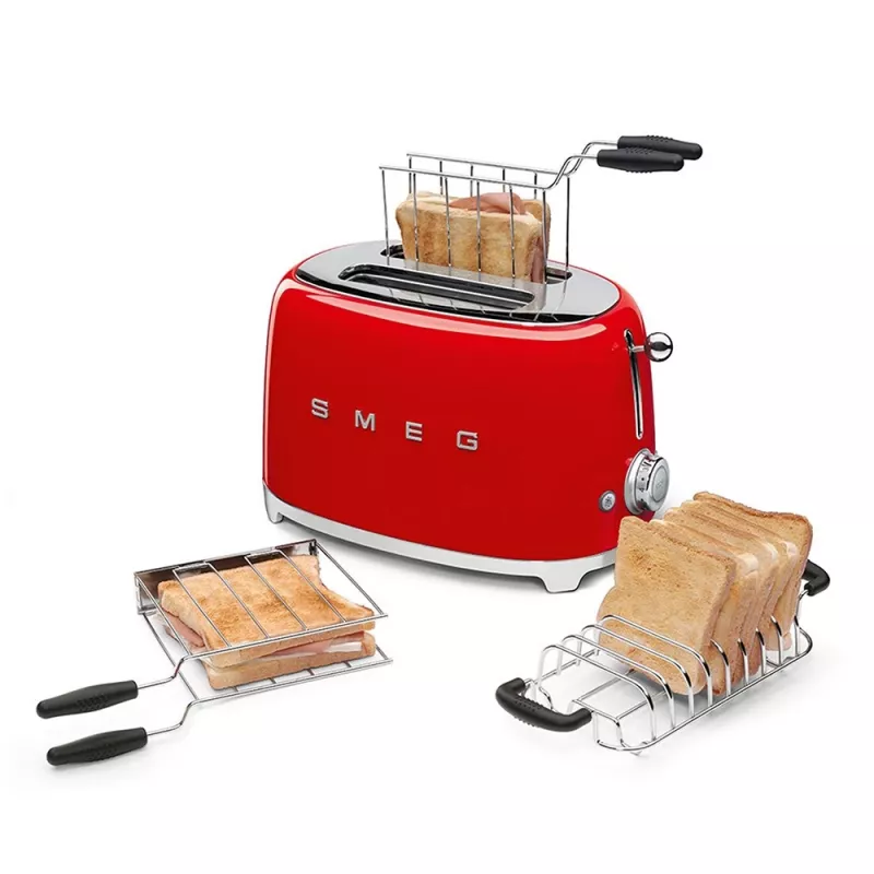 Smeg 50's stiilis röster TSF01RDEU Punane