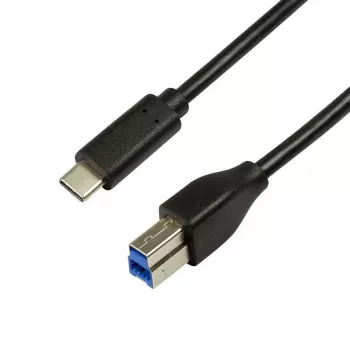 Logilink CU0163 USB-kaabel, must
