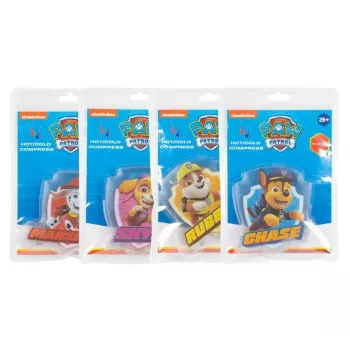 Kuuma/külma geelkompressi komplekt Paw Patrol, 4 tk — korduvkasutatavad geelipadjad kuuma- või külmaraviks