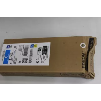 Tindikassett Epson C13T11D240 XL tsüaan — üksikpakend, ühildub mudelitega WorkForce Pro WF‑C5890DWF / WF‑C5390DW, kahjustatud pakend