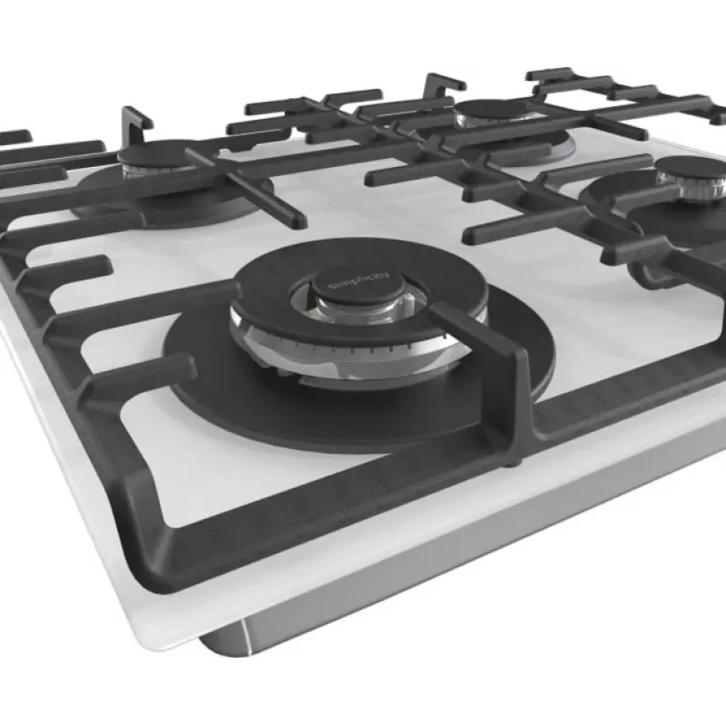 Gorenje GTW642SYW valge sisseehitatav 60 cm gaasipliit 4 keedutsooniga