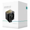 Õhkjahuti DeepCool AK500 G2, 120 mm ventilaator, max õhurõhk 3,33 mmH2O, 117×129×159 mm, must