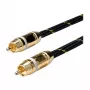 ROLINE GOLD RCA-ühenduskaabel simplex pistik / pistik, valge 5,0 m (11.09.4252)
