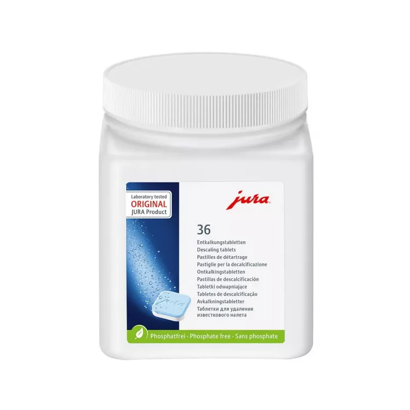 Puhastustabletid Jura Descaler 70751 kohvimasinatele, 36 tabletti plastpurgis
