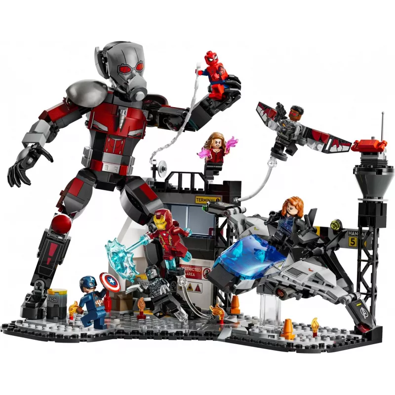 LEGO MARVEL 76314 Kapten Ameerika: Kodusõja lahing