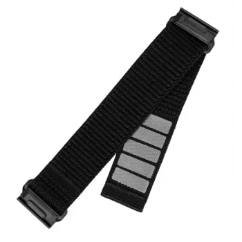 Asendusrihm 26 mm QuickFit nailonist FIXED Garminile, must