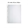 AD Class PUNCHED POCKET Orange Peel A5 40 mikr., pakk 100 tk
